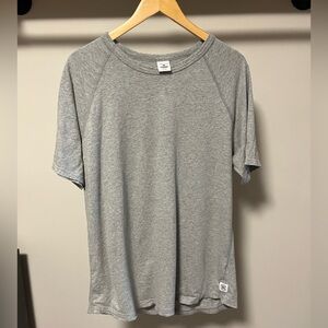 Reigning Champ Heather Gray Crewneck Tee